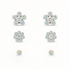 Brinco Cristal TRIO 02