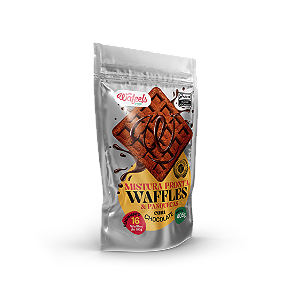 Mistura Pronta Para Waffles e Panquecas Sabor Chocolate