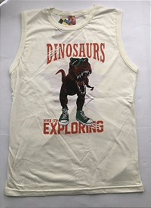 Conjunto Masculino Infatil - Estampa Dinossauro de óculos - Elian - 24747