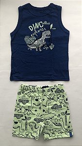 Conjunto Masculino Infantil - Estampa Dino explorer - Elian - 201150