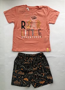 Conjunto Masculino Infantil - Estampa I'm a cool dino - Elian - 201154