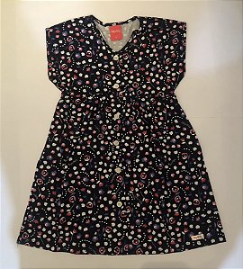 Vestido Meia Malha Estampada - Kely Kety - 43709