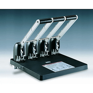 PERFURADOR PROFISSIONAL 4 FUROS DE 6mm PARA 150 FOLHAS