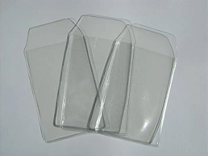 Protetor de RG / identidade tam 105X70mm Cx c/100 unidades