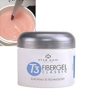 GEL - T3 FIBERGEL LED/UV 28G - BRAZILIAN TULIPA