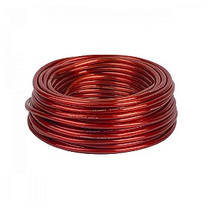 CABO FORÇA VERMELHO ROLO 10MM 25M PERMAK