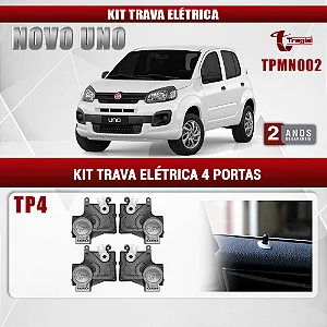 KIT TRAVA ELET UNIVERSAL 4P TRAGIAL TP4MN (PAKTTPMN002)