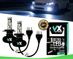 ULTRA LED TURBO H4 55W 8.000 LUMENS - VELOX