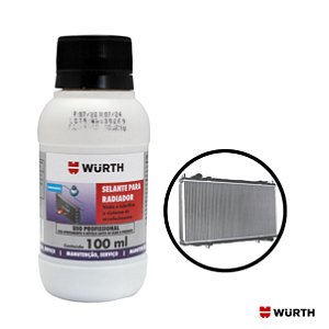 SELANTE BIODEGRÁDAVEL PARA RADIADOR 100 ML - WURTH 0893541101