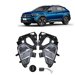 KIT FAROL AUX NIVUS 21/ C/MODULO BT/ORIG MD/PRETA - SHOCKLIGHT