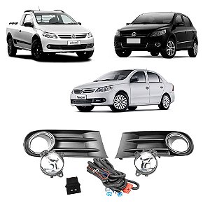 KIT FAROL AUX GOL G5 08/12 VOYAGE G5 08/12 SAVEIRO G5 10/13 - SHOCKLIGHT