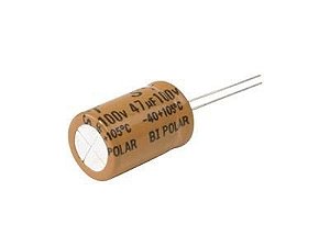 CAPACITOR P/ DRIVER 47X100 BIPOLAR 147/G - PERMAK