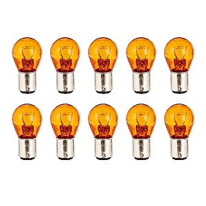 LAMPADA COMUM 1PO DESENCONTRADO AMBAR C/10 - TECH ONE CODE