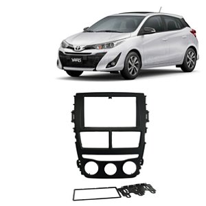MOLDURA PAINEL 7" YARIS 18/ ENTRADA BOTÃO 4054MD - FIAMON