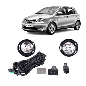 KIT FAROL AUX ETIOS HATCH/SEDAN 12/ BT/ORIG - SHOCKLIGHT