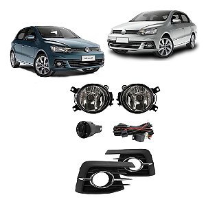 KIT FAROL AUX GOL G7 MOLD/CR BT/ORIG - SHOCKLIGHT