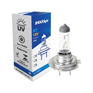 LAMPADA COMUM H7 - SHOCKLIGHT