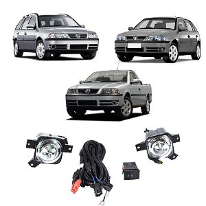 KIT FAROL AUX GOL G3 03/05 PARATI/SAVEIRO G3 03/05 - SHOCKLIGHT (E)