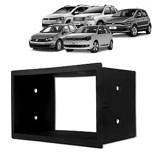 MOLDURA PAINEL GOLF 99/12 / POLO 02/15 / FOX 03/13 / FIESTA 05/12 / ECOSPORT 04/12 2DIN PTO JAPONÊS - 89-A1