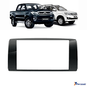 MOLDURA PAINEL  7" HILUX/SRV/SW4 12/15 PRT 2DIN - PERMAK