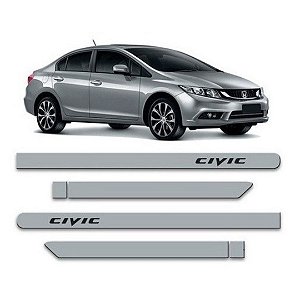 FRISO LAT  NEW CIVIC CINZA IRIDIUM 4PÇS
