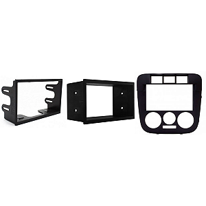 MOLDURA PAINEL LINEA 15 CENT/RADIO 1DIN BLACK PIANO