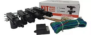 KIT TRAVA ELET UNIVERSAL 4P - AUTOVEX