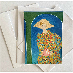 Cartão Postal Palhacinha  | By Regina Duarte