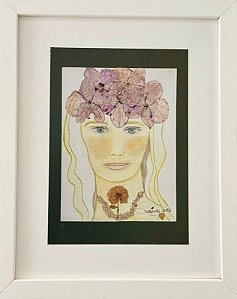 Poster Orquidea na Tiara | By Regina Duarte