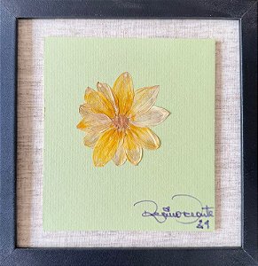 Colagem de Cosmo Amarelo | By Regina Duarte