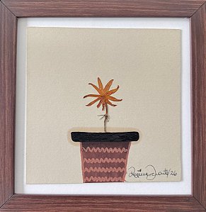 Colagem de  Nenúfar-branco | By Regina Duarte