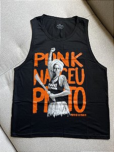 Regata Unisex | cor preta | O Punk Nasceu Preto |