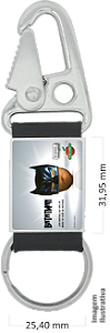 Chaveiro Tubo Personalizado 25x32mm