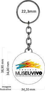 Chaveiro C6 Corrente