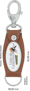 Chaveiro B10 com aplick
