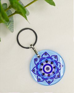 Chaveiro Mandala da Prosperidade