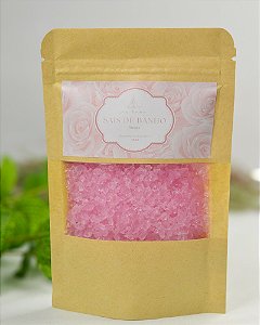 Sais para Banho Relaxante - Rosas