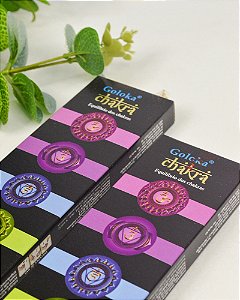 Incenso Goloka - Equilíbrio dos 7 Chakras