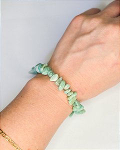 Pulseira de Amazonita - Antiestresse, Adaptação e Criatividade