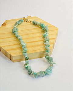 Choker de Amazonita - Antiestresse, Adaptação e Criatividade