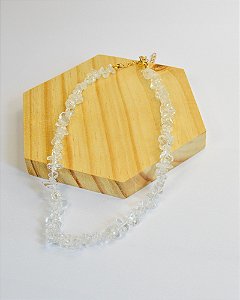 Choker de Quartzo Cristal - Intensificador, Iluminação e Energização
