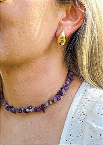 Colar de Ametista - Intuição, Conexão, Espiritualidade e Eleva a Vibração