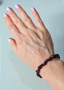 Pulseira de Granada - Sexualidade, Poder Pessoal, Confiança, Sucesso e Ousadia