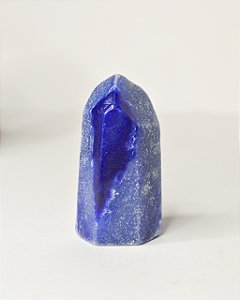 Mini Ponta Geradora de Quartzo Azul - Paciência, Comunicação, Medos, Sabedoria e Compreensão