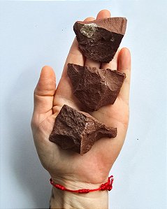 Jaspe Vermelho Bruto - Coragem, Atitude, Vitalidade e Saúde