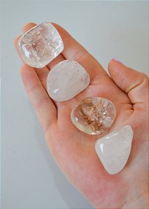Quartzo Cristal Rolado - Intensificador, Iluminação e Energização