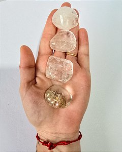 Quartzo Cristal Rolado - Intensificador, Iluminação e Energização