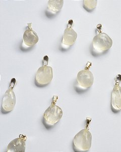 Pingente de Quartzo Cristal Rolado - Intensificador, Iluminação e Energização