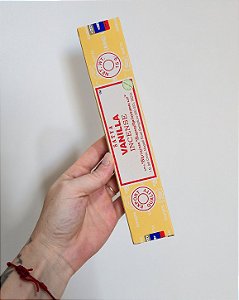 Incenso Satya - Vanilla - Acolhimento e Doçura