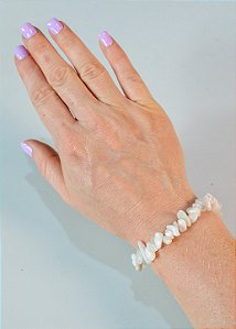Pulseira de Pedra da Lua - Sensualidade, Energia Feminina, Domínio das Emoções e Fertilidade